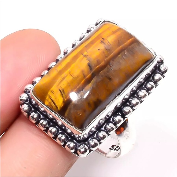 Jewelry - Resplendent Luster Tigers Eye HandmadeEthnicStyle